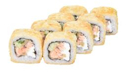 БИГ ролл Темпура с лососем