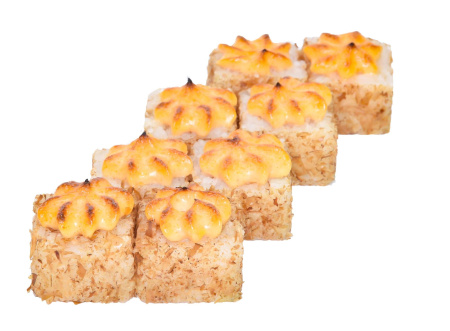 Ролл Лука запеченный